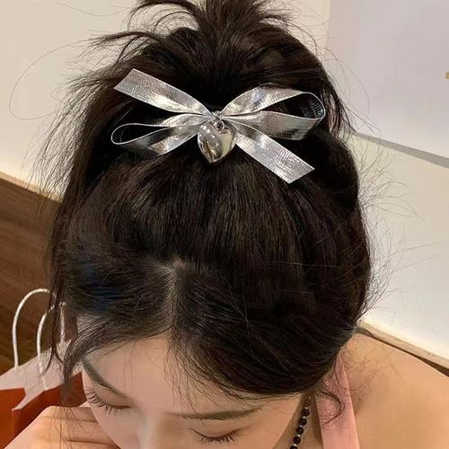 Butterfly knot ball headband hair tie  new high-end high elasticity hair tie hair ribbon for girls