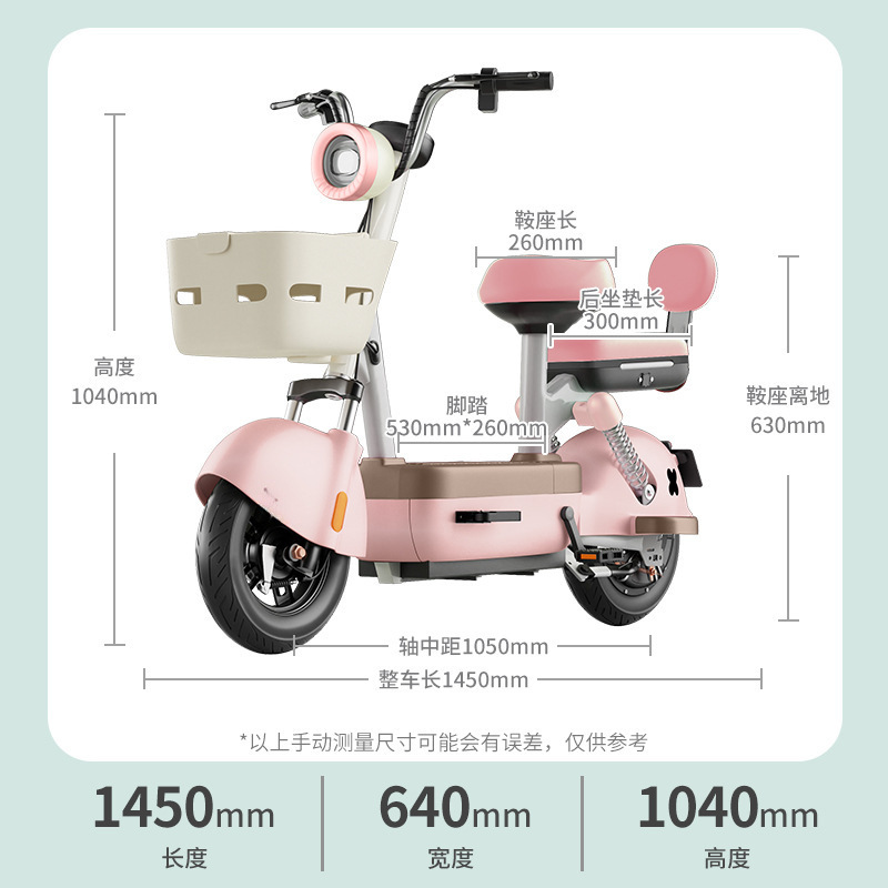 新国标电动车2025新款男女通勤接送代步电瓶车小型成人电动自行车|undefined