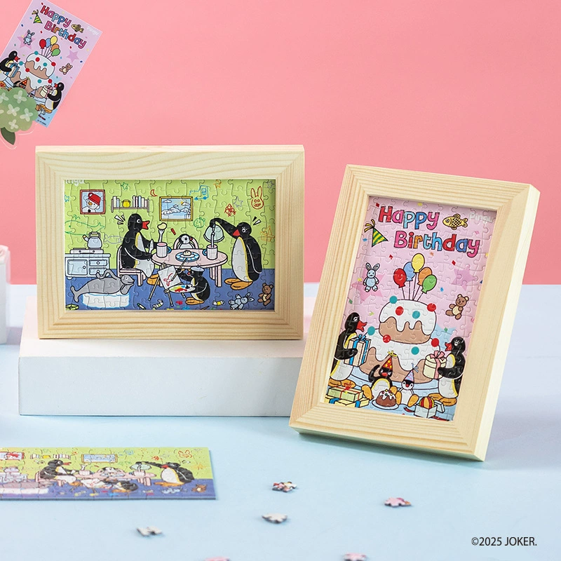 Почтовая открытка Cat's Sky City Table, головоломка, игрушка, 126 деталей, антистресс