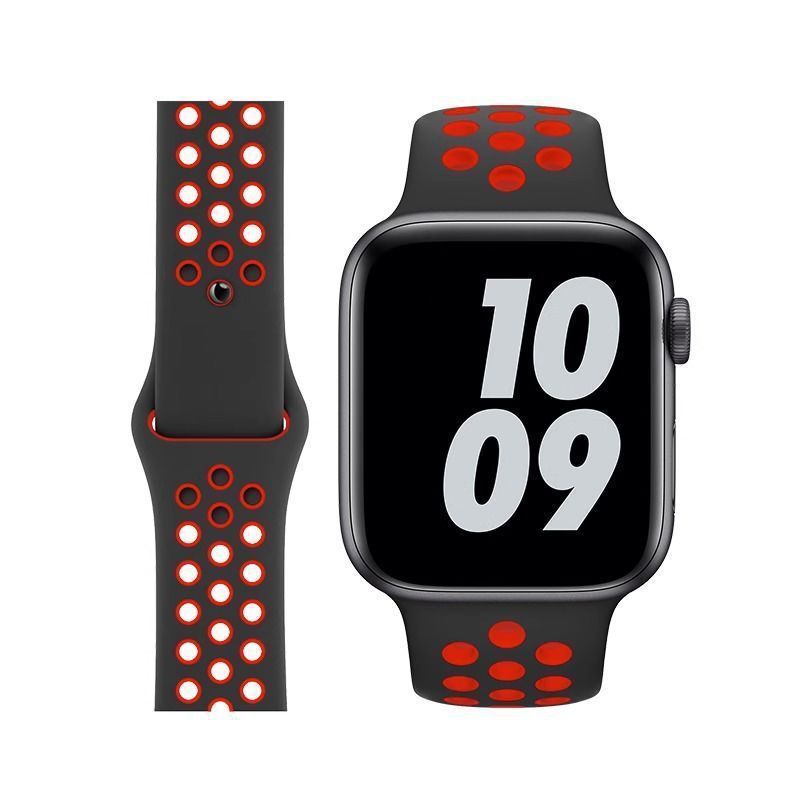 羽博はiwatch9バンド通気S8運動通気シリカゲルultra 2穴穴タイプ2色7/6/5/4を適用している|undefined