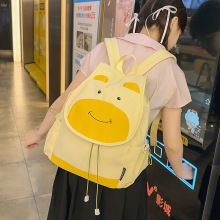 新款ins小众设计双肩包包卡皮学院风少女个性简约大容量学生背包