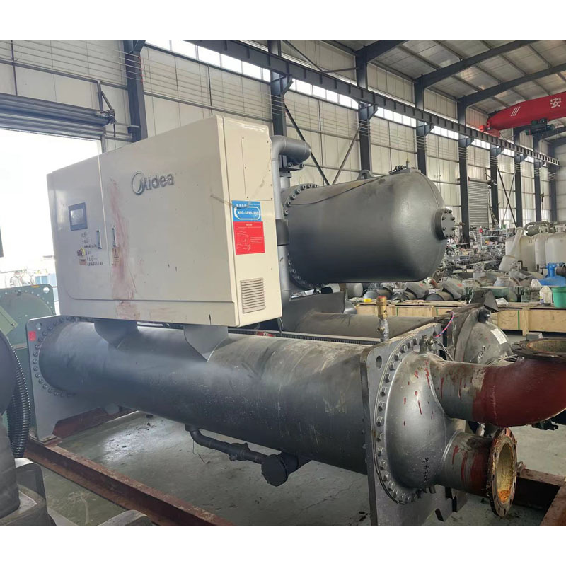 美的螺杆式冷水机组 商用中央空调主机 二手美的螺杆式冷水机组