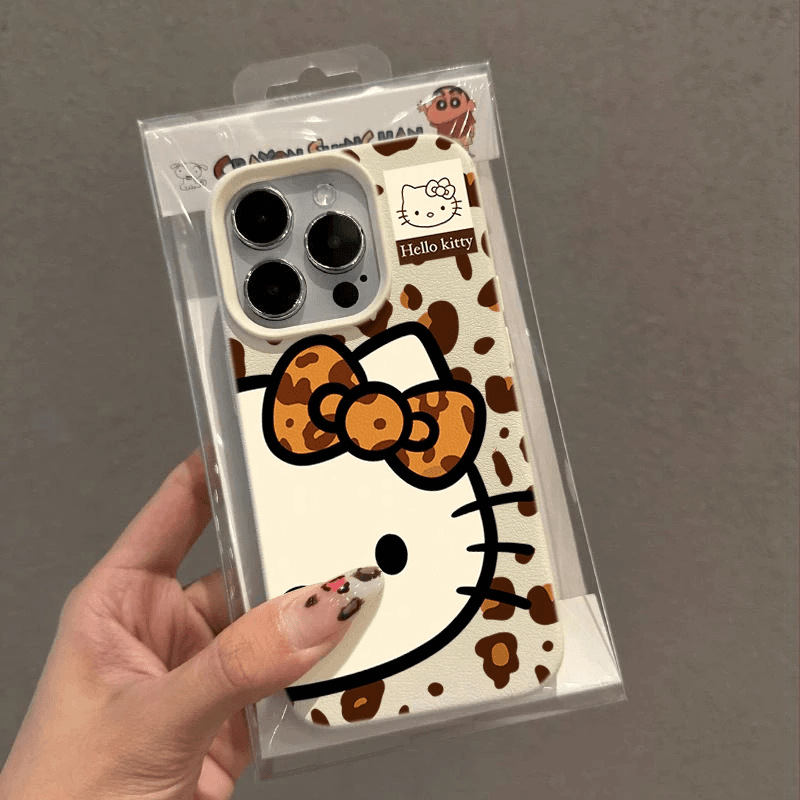 HW42 호피무늬 리본 [앤티크 화이트 리치 패턴]