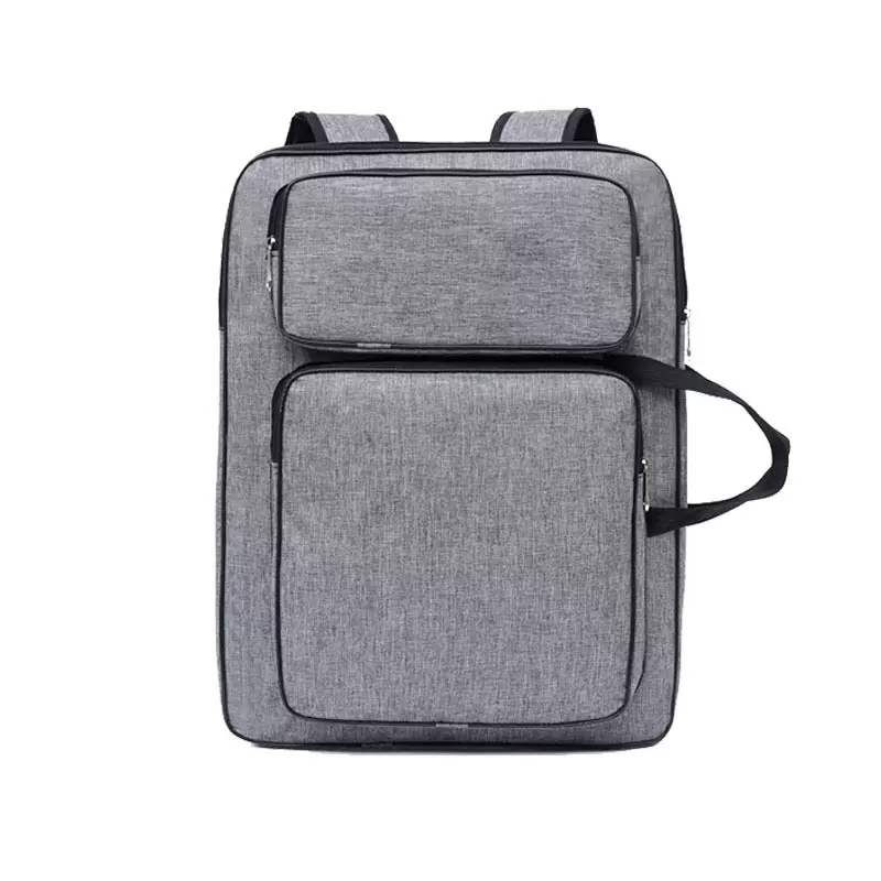 8K画板包 美术用品批发学生画板袋 手提画袋牛津布双肩画画包