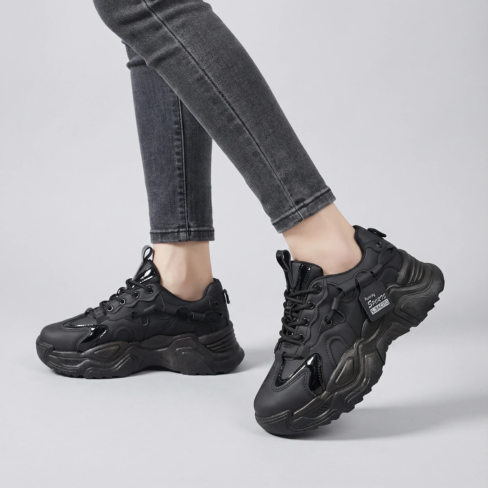 Ins tide zapatos de mujer zapatos de papá primavera 2026 nuevos zapatos de estudiantes coreanos zapatos deportivos casuales de mujer