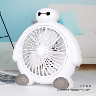 Small Cartoon Electric Fan Student Dormitory Bed Silent Office Desktop Bedside Bedroom Small Fan Plug-In