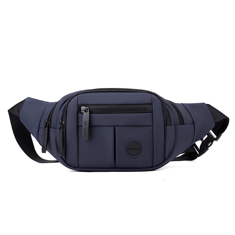 WEPOWER nuevo bolso de la cintura de los hombres ocasionales de estilo coreano bolso de hombro ligero deportes de moda hombro bolsa de pecho bolsa de mensajero