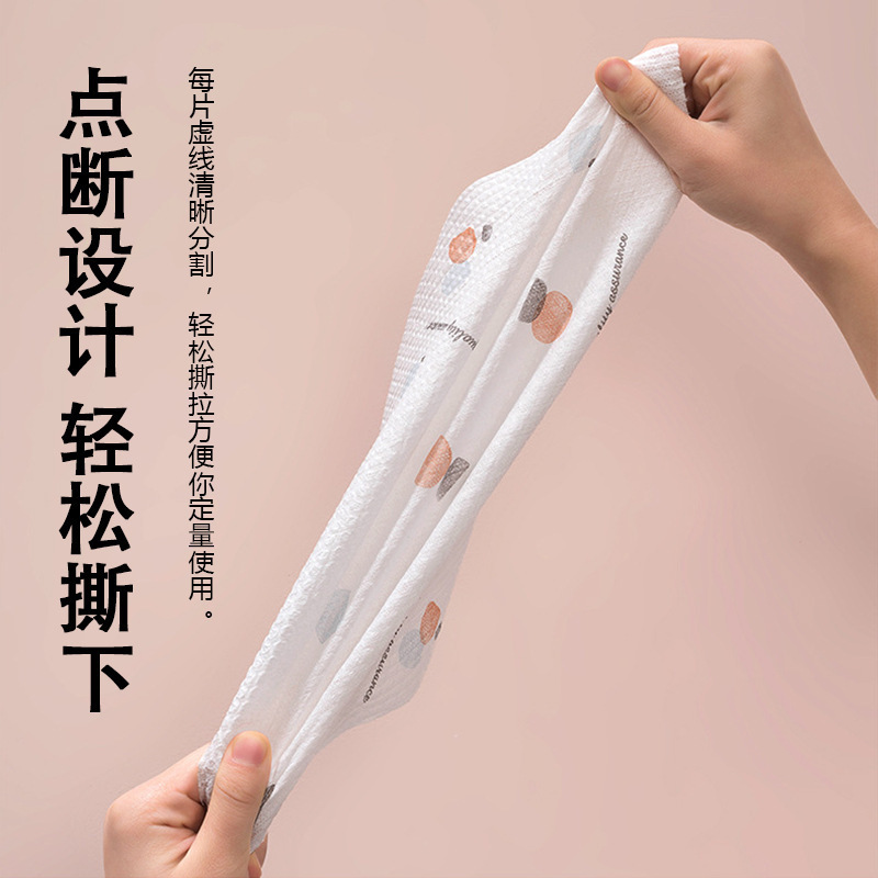懒人抹布一次性厨房用品吸水去油洗碗巾纸不掉毛不沾油易清洗纸巾|undefined