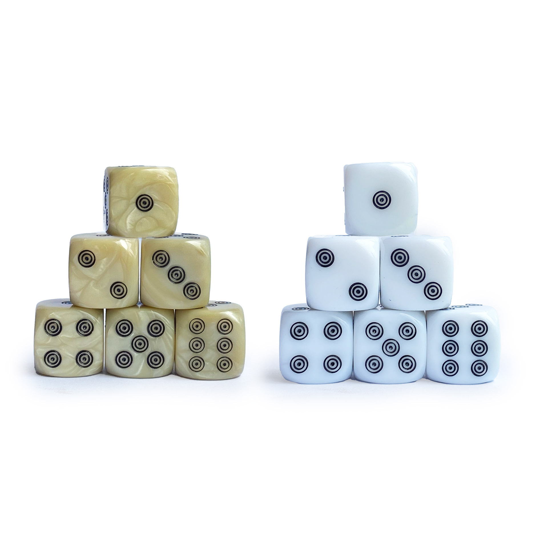 Dice cross border 16mm round corner special points entertainment dice teaching party game color dice throw