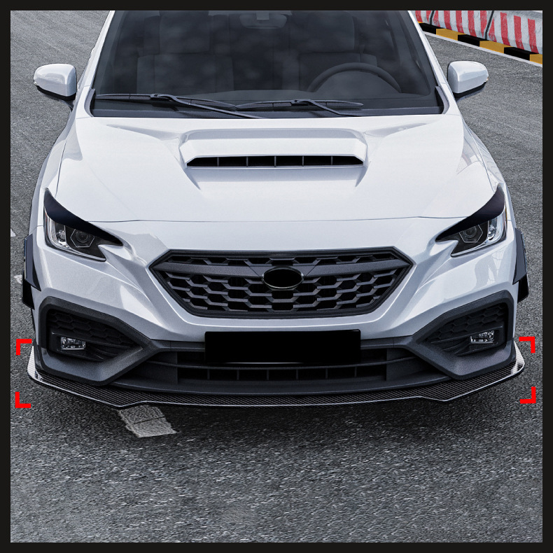 Suitable for Subaru Wrx Sti Vb 2022+ Front Lip Spoiler, Light Eyebrow, Rear Lip, Side Skirt Modification