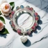 BA23 Love 520 Brushed Glass Bracelet