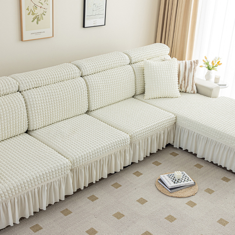 Transfronterizos para cubrir el sofá de espuma, cubierta antideslizante de cuatro estaciones, todo incluido, sofá elástico general, casa gruesa