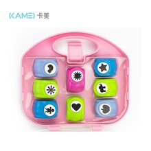 卡美批发小号省力压花机套装卡片相册制作儿童手工玩具压花器花型