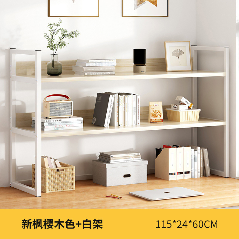 シンプルな本棚デスクトップ収納ラック鉄オフィスデスク収納ラック学生寮デスクオーガナイザー|undefined