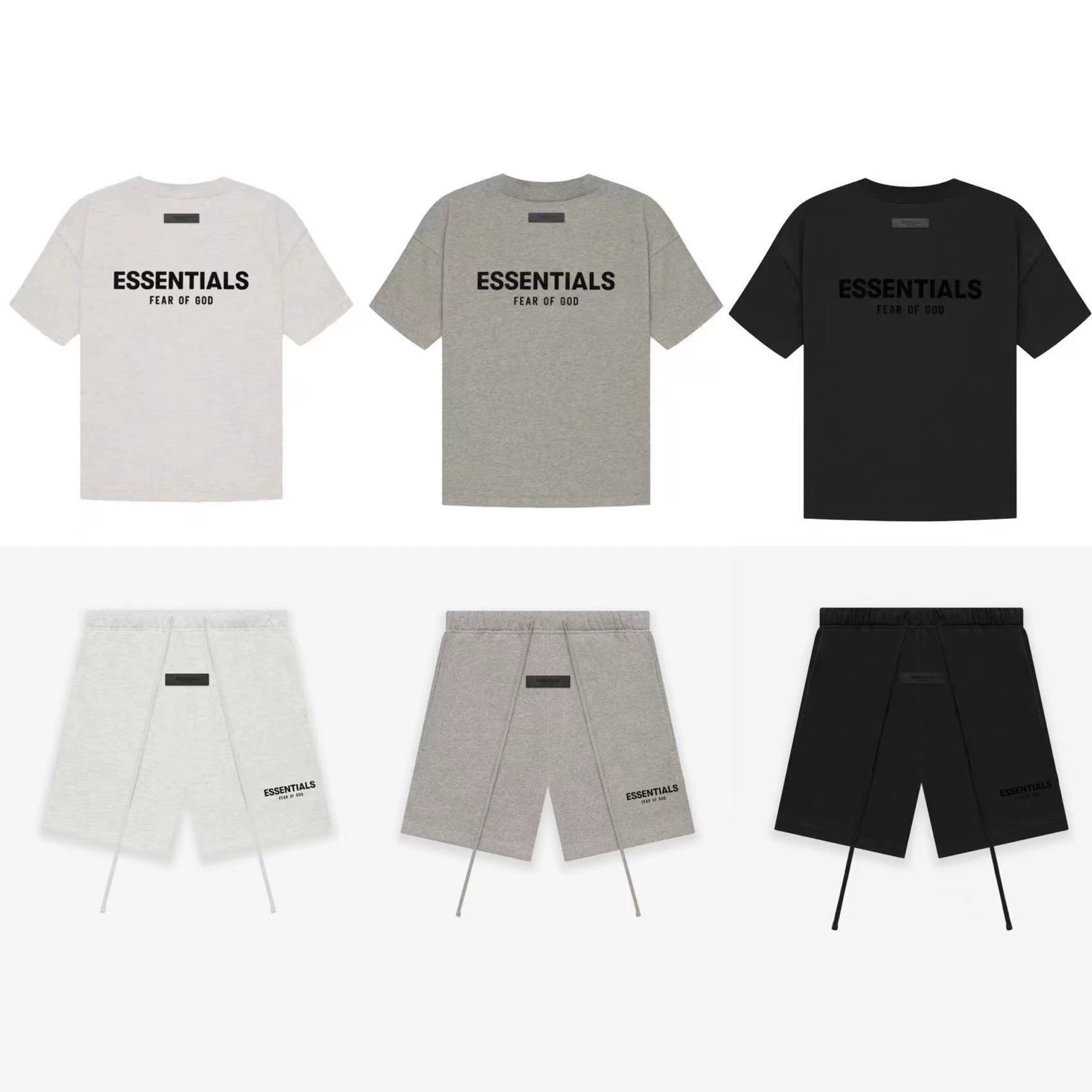 Essentials 22SS-22 Front and Back Flocked Sportswear Suit