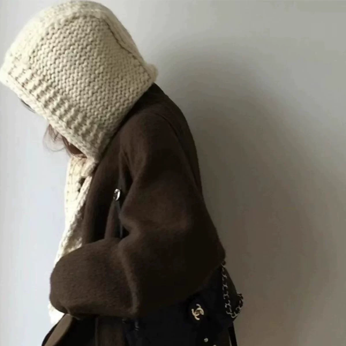 Корейская династия ручной работы из шерстяной вязаной шерсти вязаной шерсти