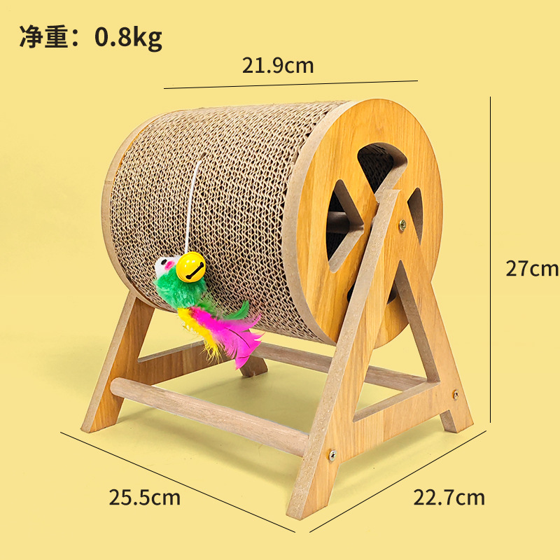 Multifuncional gato agarrar cartón corrugado resistente al desgaste gato agarrar placa agarrar gato agarrar bola agarrar