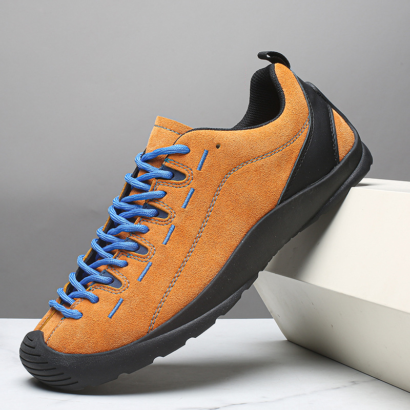 Large-Sized Breathable Casual Shoes For Men, British Soft-Soled Trendy Outdoor Shoes, Versatile Pigskin Lazy Shoes For M_vogvips.com