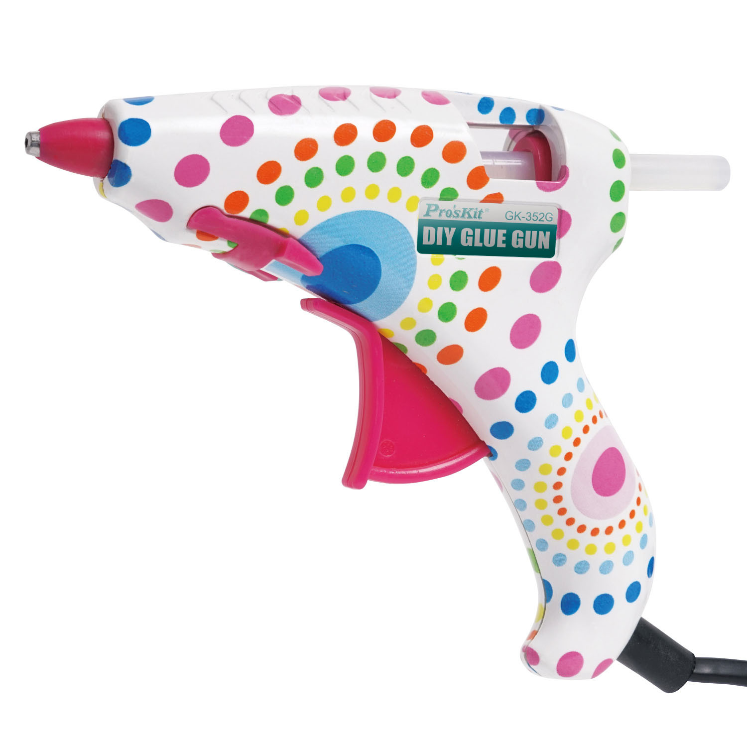 台湾宝工Pro’sKit GK-352G DIY热熔胶枪AC230V 10(20W~
