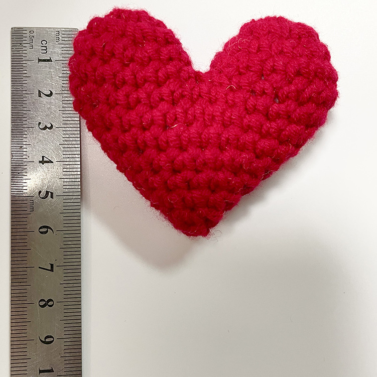 30g Weight Bag Pendant, Keychain Classification 1 Piece Quantity Daily Occasion yarn Material Heart Shape Pattern Unisex Gender Simple Style, Classic Style Style Heart Shape Women's Shoes Yarn 2