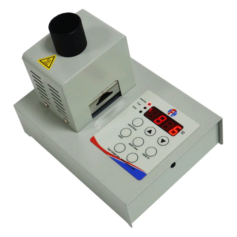 Поставка аппарата точки плавления Точка плавления прибор пищевая медицина резиновый цифровой дисплей Тестер точки плавления