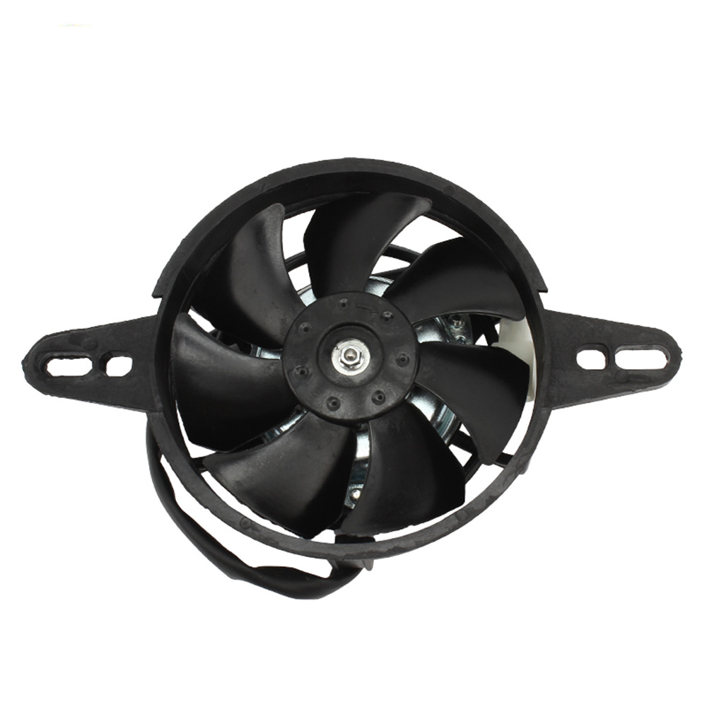 Atv125Cc-250Cc Oil Cooler Modified Motorcycle Oil Radiator with Fan Screw Accessories