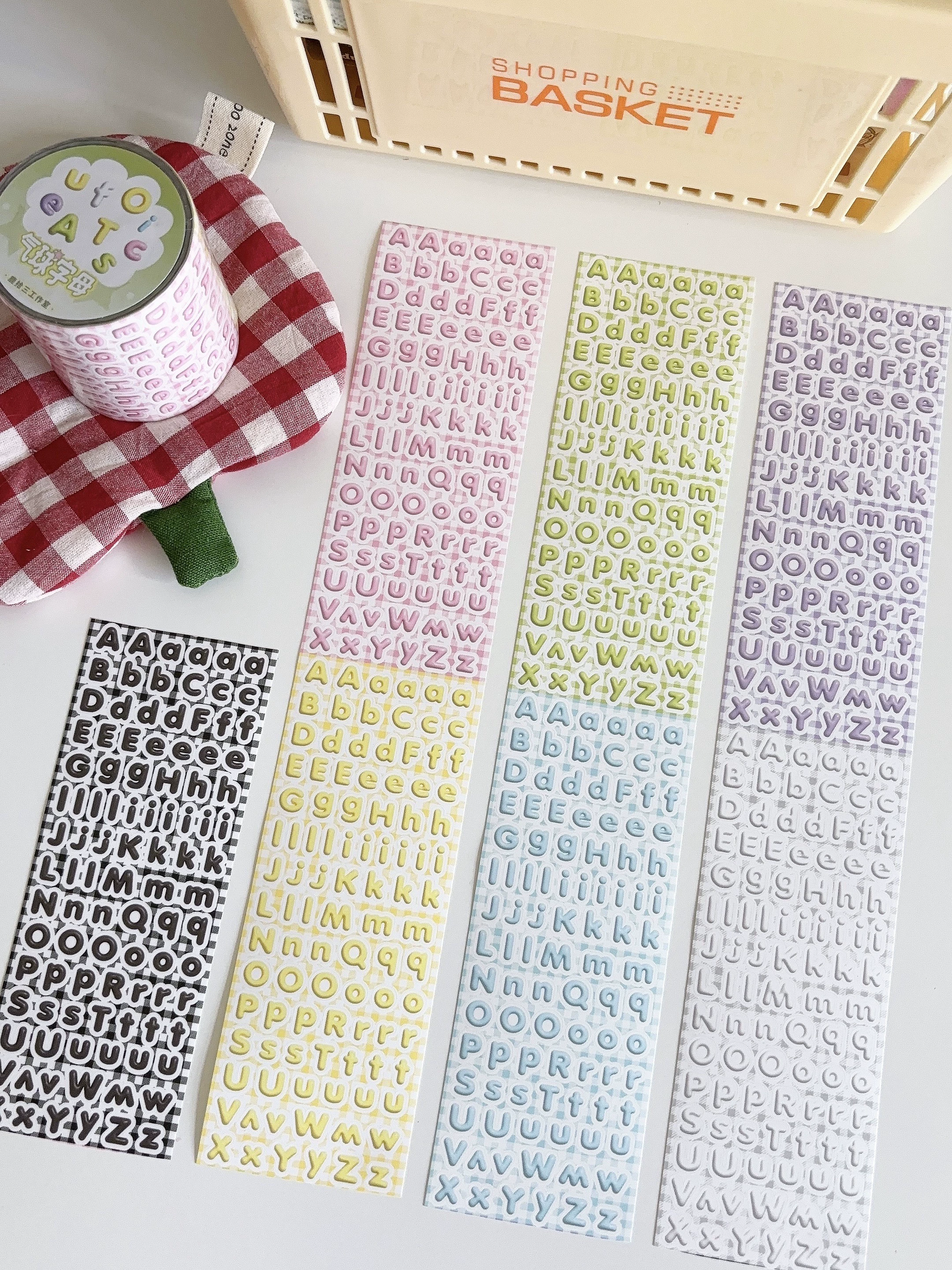Плавающая светлая упаковка большие буквы числовые цифры Yanwen Shiwen Showa Flash Film Paste Patch Paste Patch