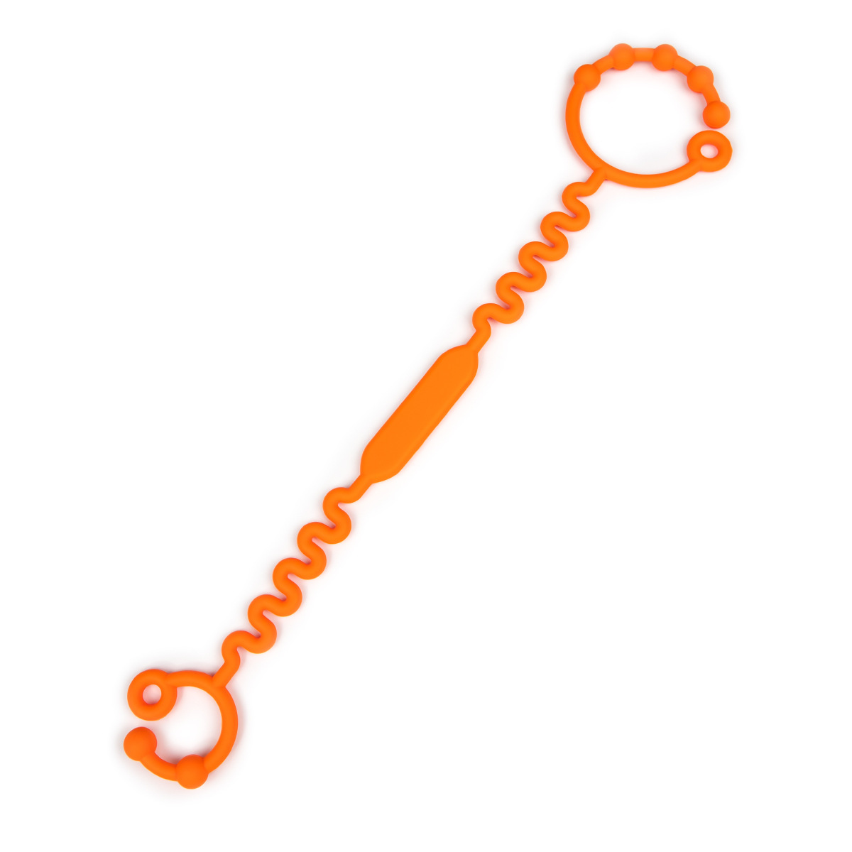 Botella de alimentación de silicona al por mayor transfronteriza cadena anti-perdida de silicona multifuncional cuerda anti-caída botella de alimentación taza de agua clip de pezón cuerda fija