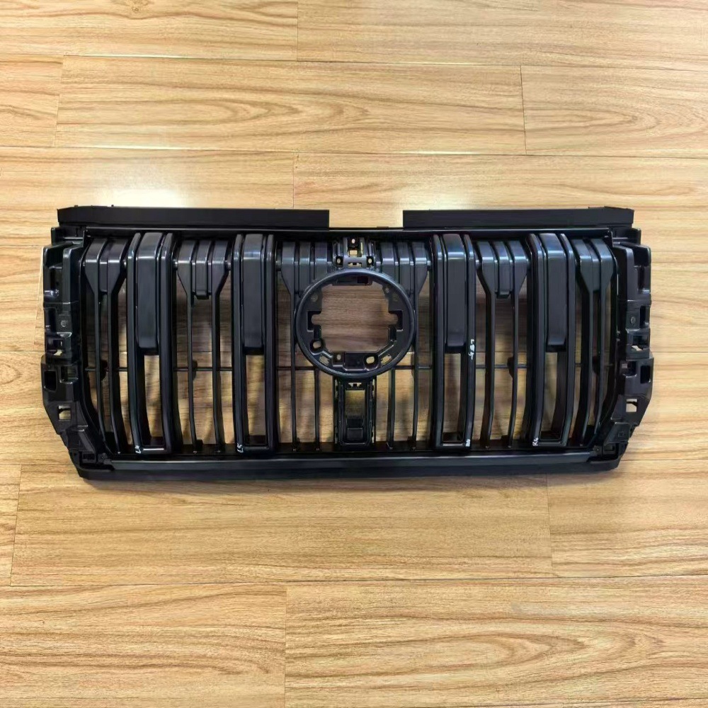 Suitable for 24 Models of Prado Lc250 Wx Modified to Vx Front Bumper Low Lift Modified Bull Head Grille