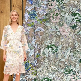 绣花布;色织、提花布