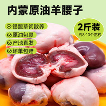 原油羊腰子2斤4斤内蒙古羊肾烧烤食材冷冻红腰子家用商用顺丰