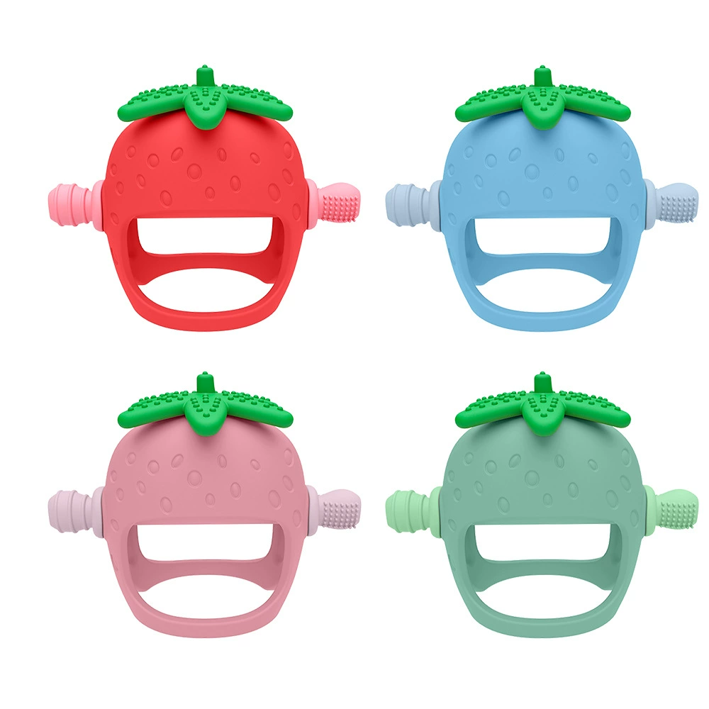 Rabbit, protective chewy silicone teether