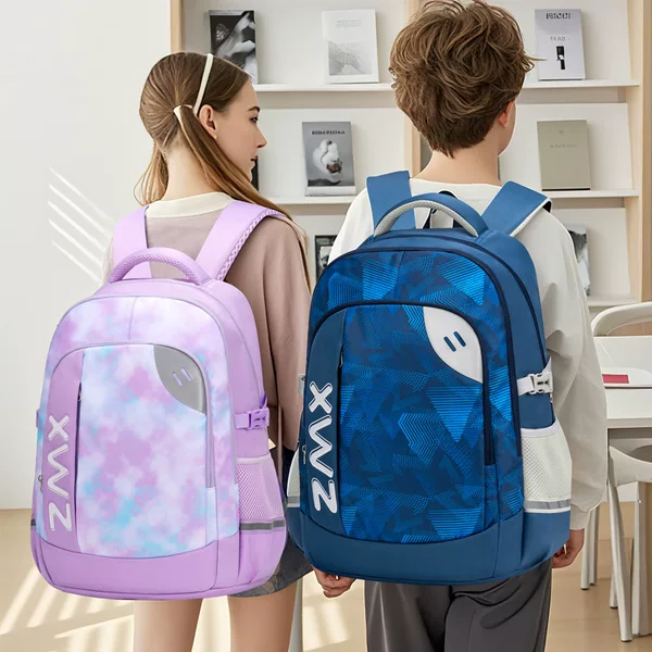 Sesame Baby New Elementary School Junior High School Schoolbag Large Capacity 4-9 Grade Backpack for Boys and Girls