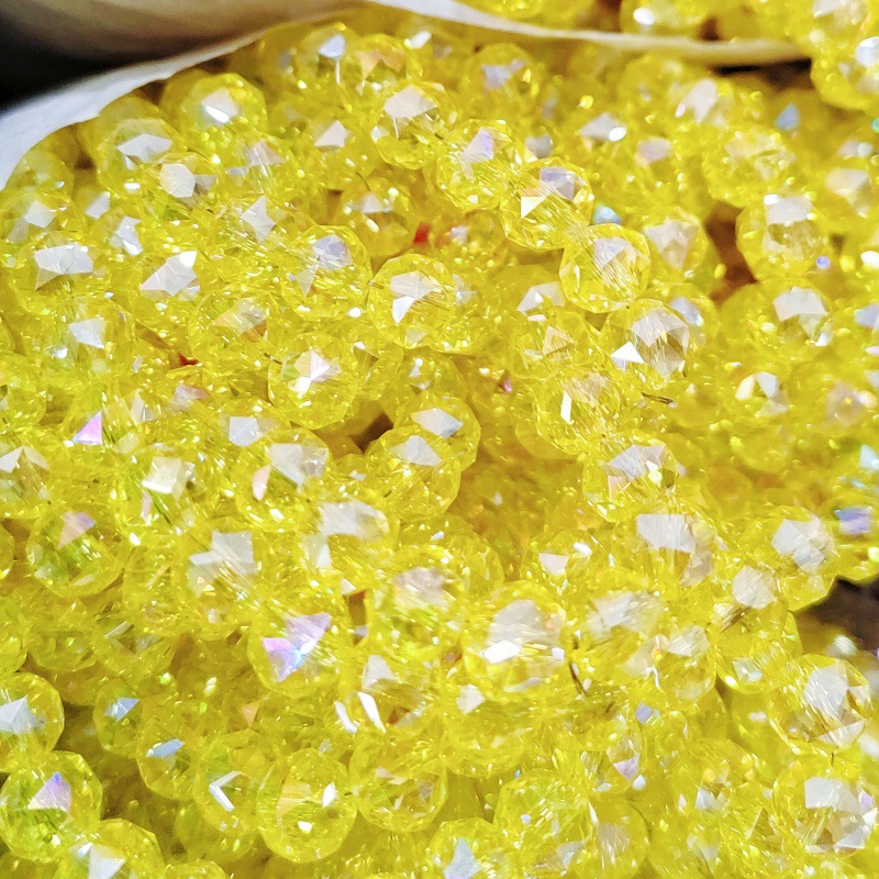 Mayorista 10mm cristal bola de flores galvanizado de alta temperatura abdiy bola de vidrio de colores pulseras collares pendientes accesorios de ropa