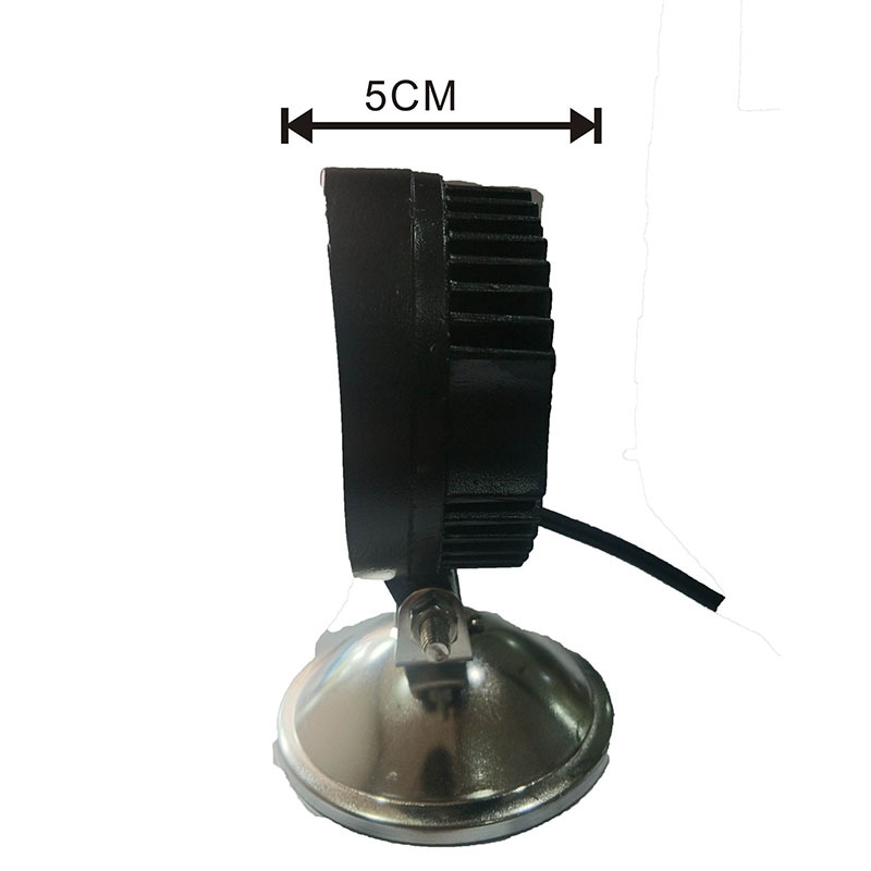 Luz cuadrada pequeña de 4 pulgadas luz antiniebla LED luz de conducción 27W48W vehículo todoterreno camión barco reflector de concentración suministro de fábrica