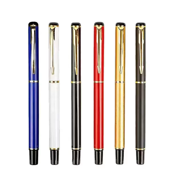 In-stock business metal ballpoint pen 801, suitable for notebooks, company gifts, event and exhibition giveaways