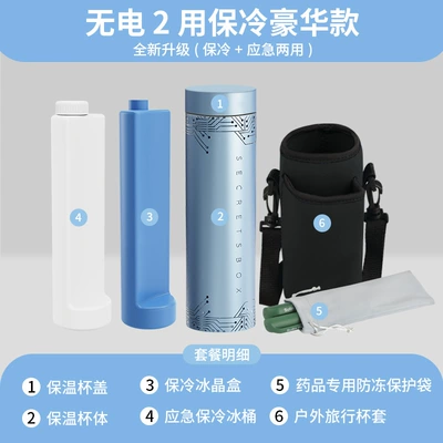 Portable new insulin refrigerator box Soyuducular - box4-side-screen-electric-luxury-version