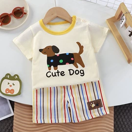 童家居服套装;童T恤;童套装