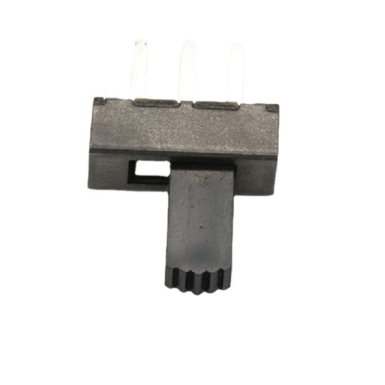 直柄二档拨动开关 2段滑动开关立式 两位拨码开关3脚 2档滑动开关