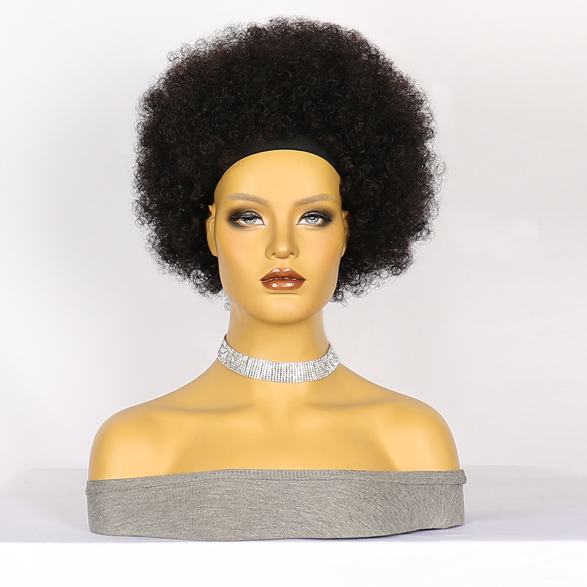 Wigs Hairdressing Supplies Women's Retro Exaggerated Nightclub High Temperature Wire Curls Wigs