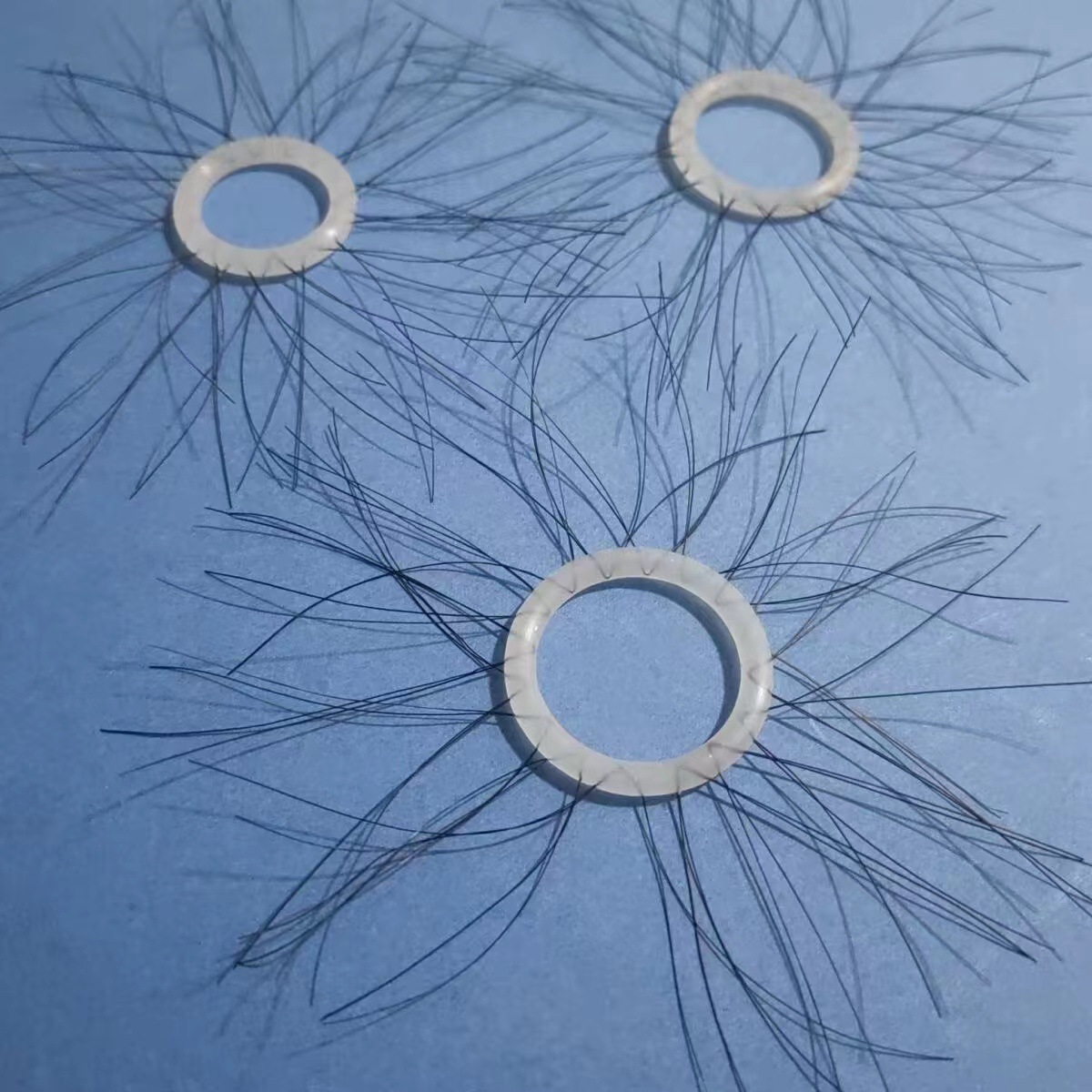 Semen Locking Ring Ponytail Terry Sheep Eye Ring Adult Toy — detail image 8