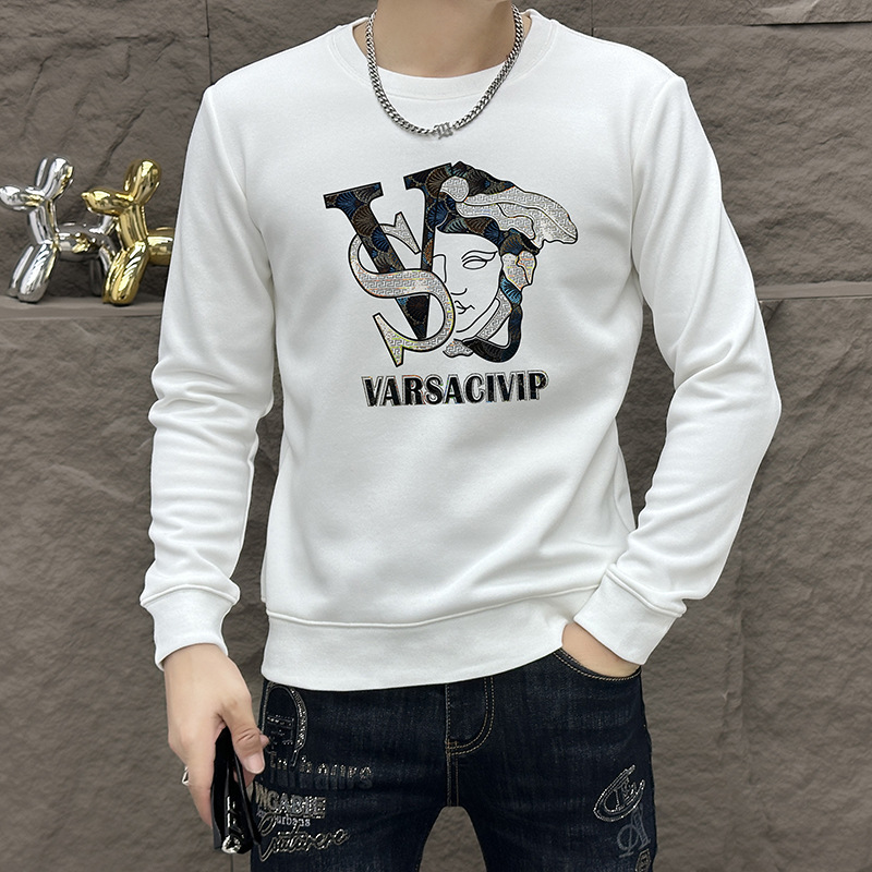 Fábrica de fuente de una primavera y otoño 2024 nueva letra estampada en caliente chaqueta de hombre joven chaqueta casual diaria