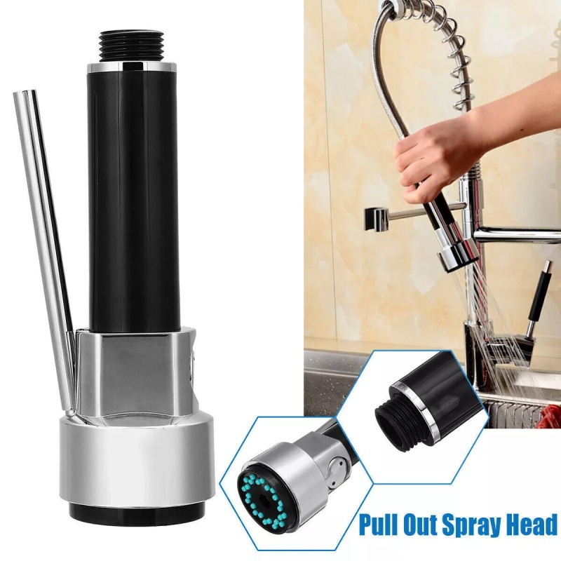 Kitchen Pull-out Faucet Replacement Head Accessories Splash-proof Head Pull-out Retractable Head Bubbler Pull-out Faucet