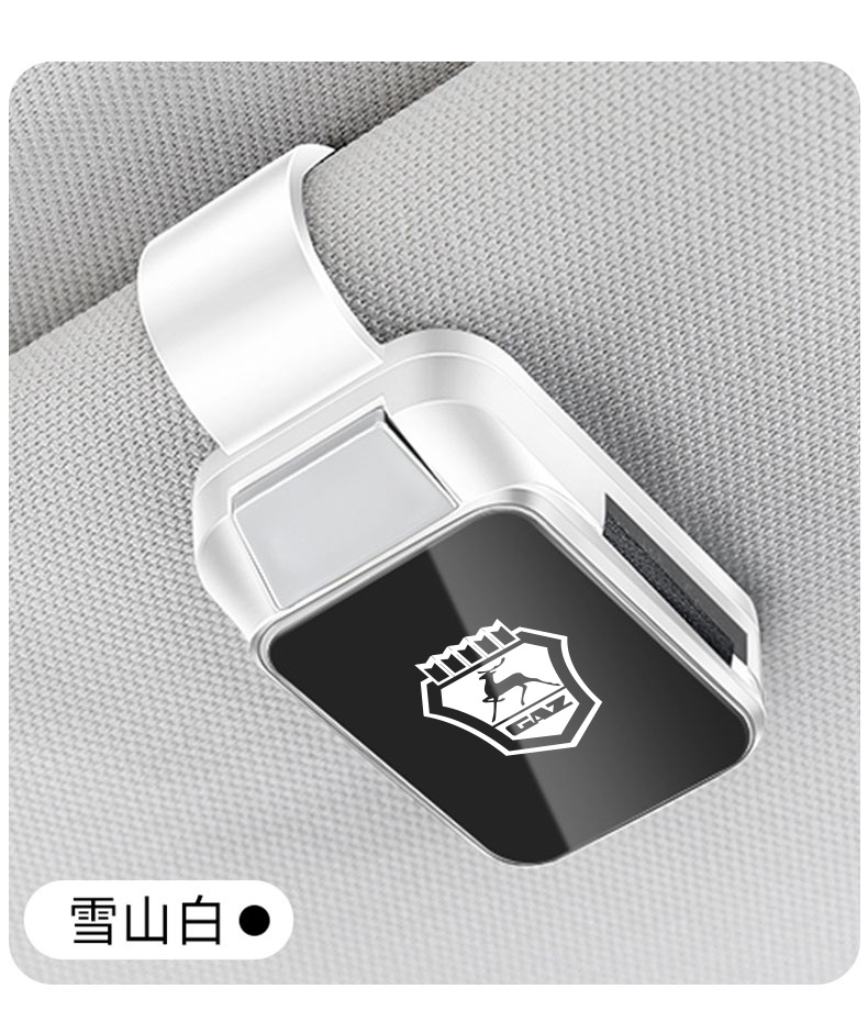 Car-Mounted Glasses Holder for Cross-Border Foreign Trade Car Sun Visor Storage Clip Gaz Standard Sunglasses Clip Card Holder