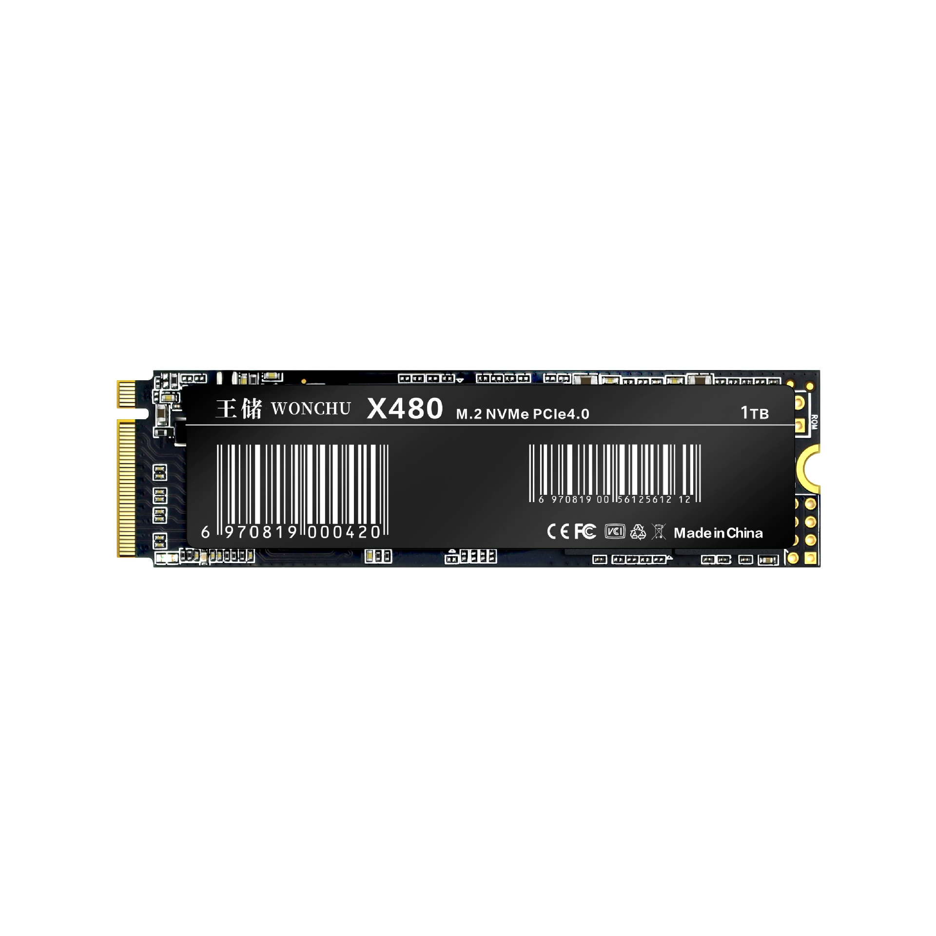 Жесткий диск для компьютера NVMe SSD 1TB pcie4.0 Магний (игры киберспорт)