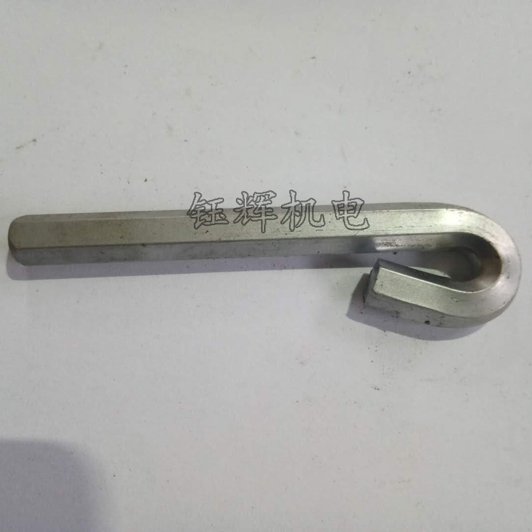 厂家直销 8mm内六角9字6字折叠式电镀发黑扳手