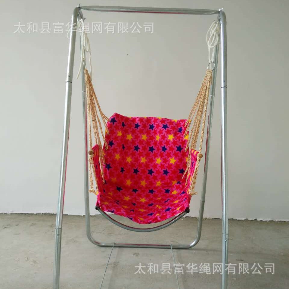 Fabricante al por mayor de nuevos marcos de hamacas colgantes para interiores, silla colgante simple para interiores, silla colgante para dormitorio.