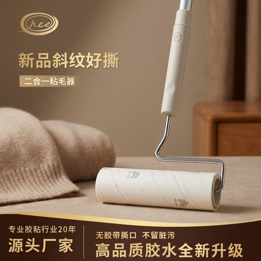 16cm 시각적 비스듬한 눈물 새로운 텔레스코픽 로드 좋은 눈물 머리 스티커 침대 시트 청소 롤러 애완 동물 먼지 끈적 머리 인공물