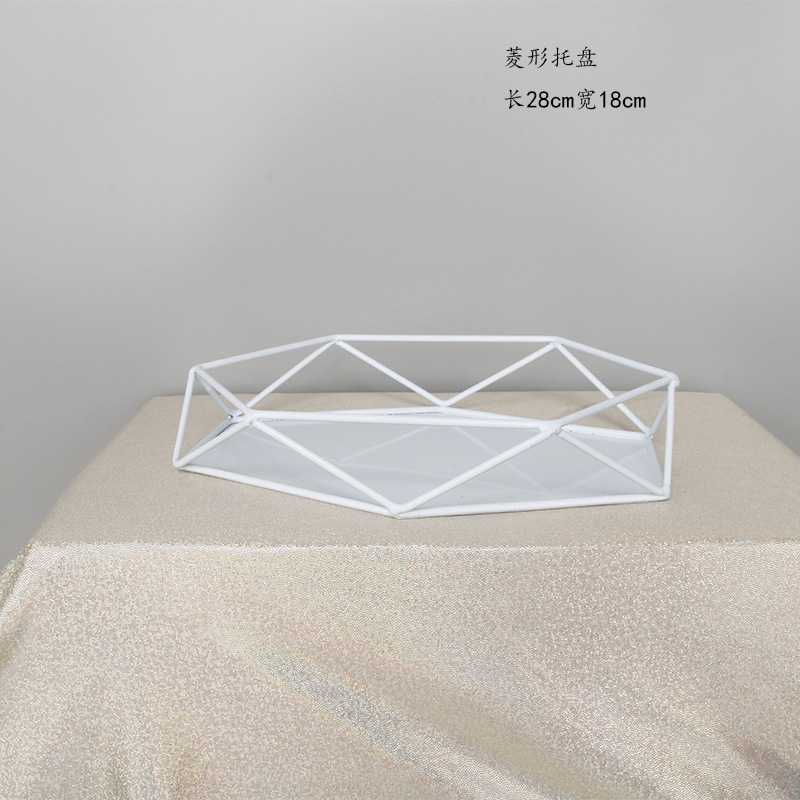 Mesa de postre de hierro blanco pastel decoración soporte de exhibición bandeja MESA DE BODA tarde Merienda soporte comida fría té descanso