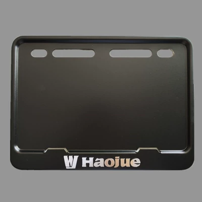 Other Automotive Exterior Supplies, license plate protection frame advertising license - haojue-stereo-black